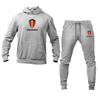 Men’s Koenigsegg Car Hoodie Joggers Set