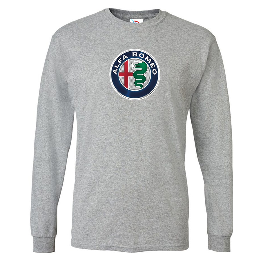 Men's Alfa Romeo Car Long Sleeve T-Shirt