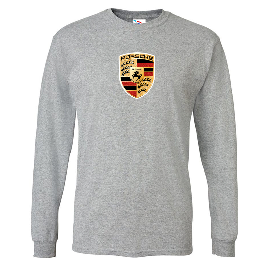 Men’s Porsche Car Long Sleeve T-Shirt