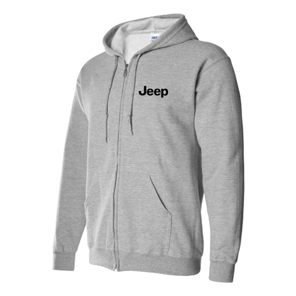 Men’s Jeep Car Zipper Hoodie