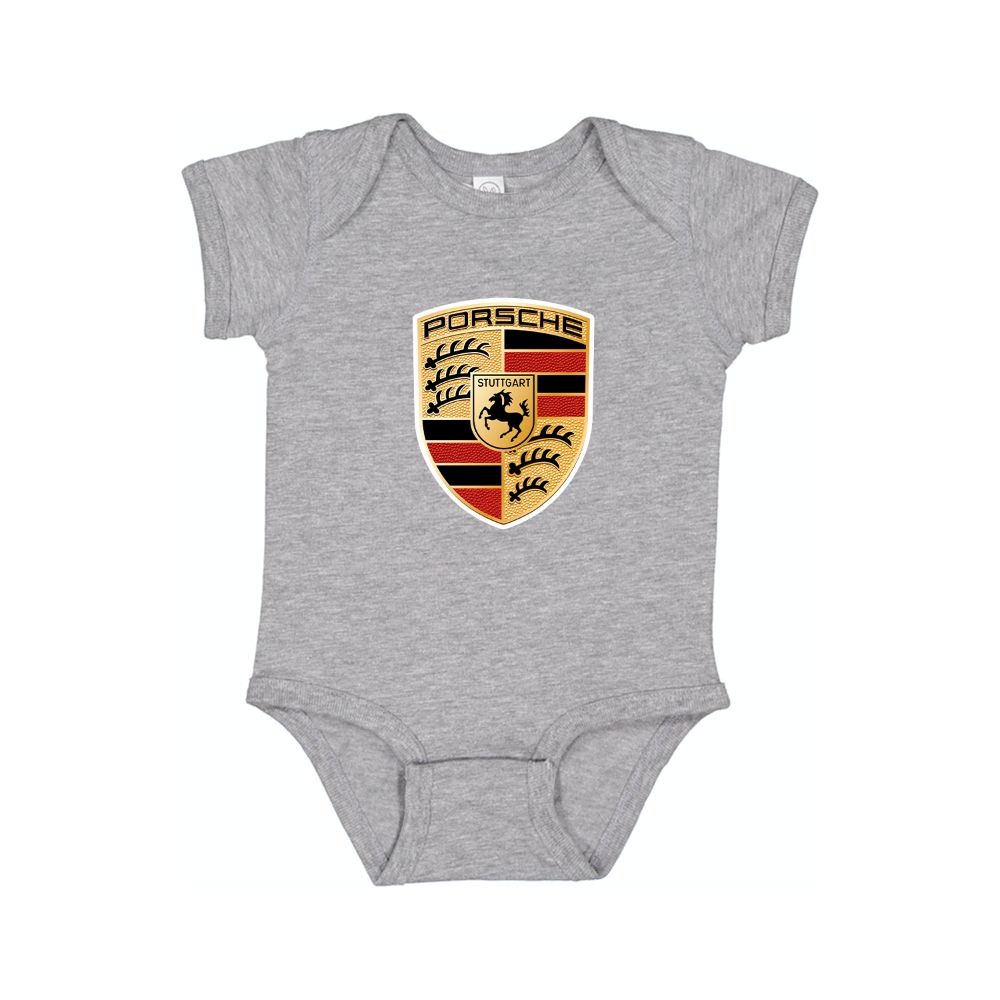 Porsche Car Baby Romper Onesie