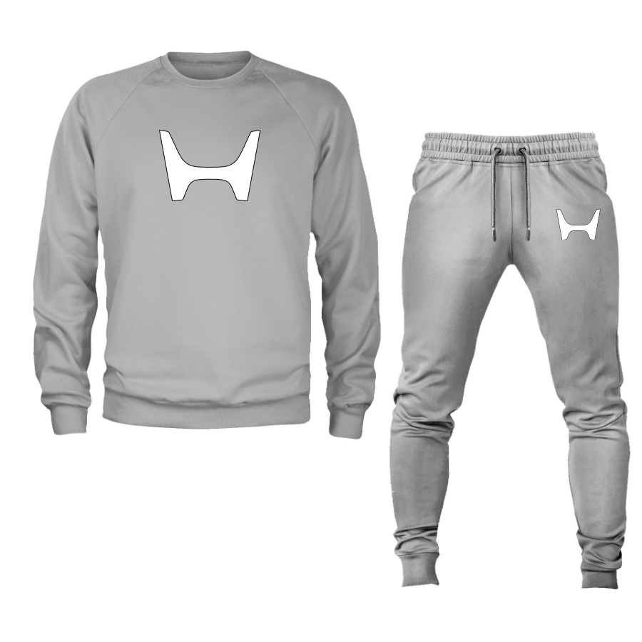 Men's Honda Car New Crewneck Sweatshirt Joggers Suit