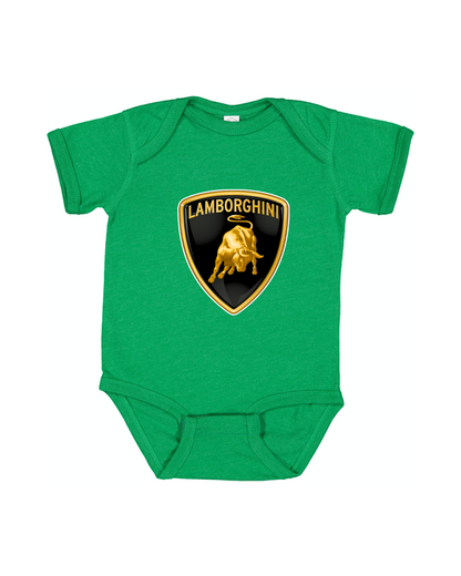 Lamborghini Car Baby Romper Onesie