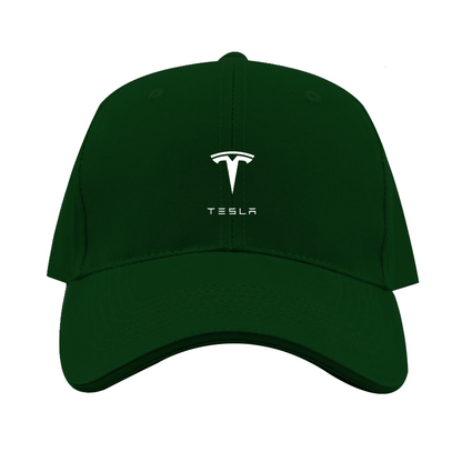 Tesla Motorsports Car Dad Baseball Cap Hat