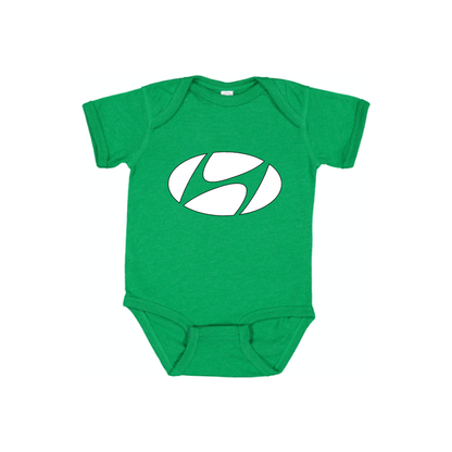 Hyundai New Logo Car  Baby Romper Onesie