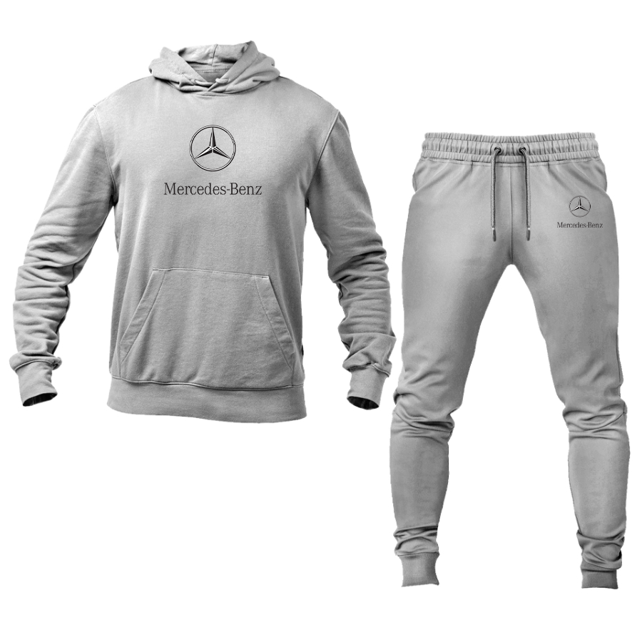 Men’s Mercedes-Benz Luxury Car Hoodie Joggers Set