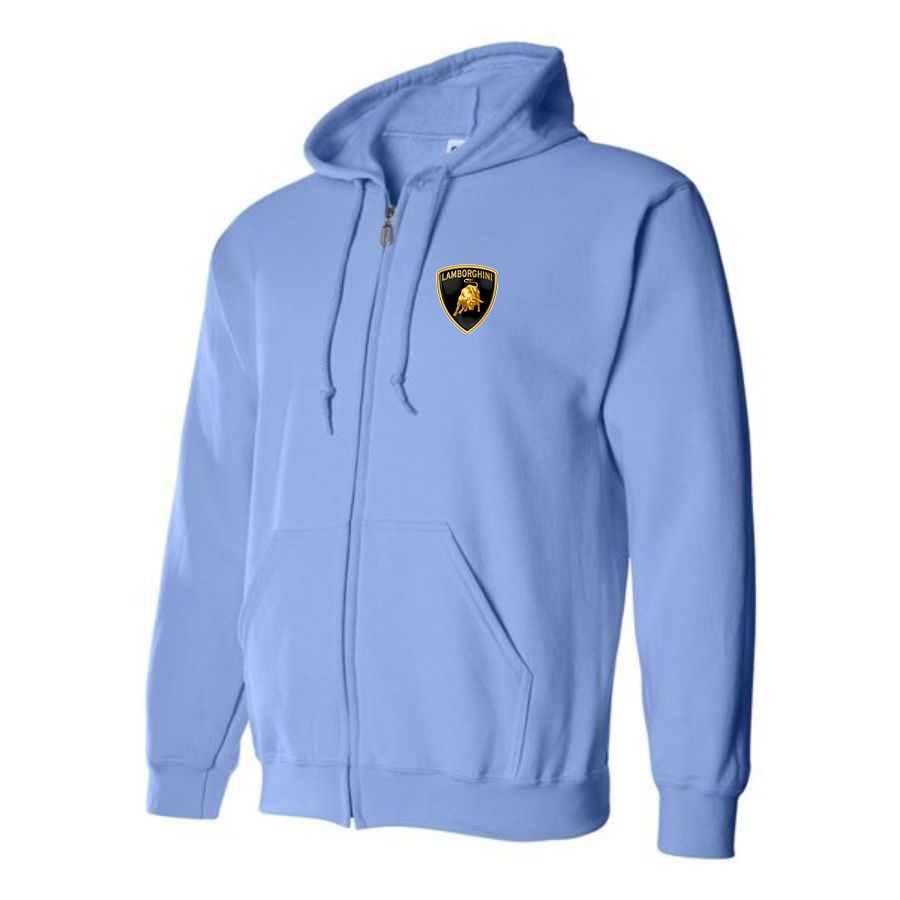 Men’s Lamborghini Car Zipper Hoodie