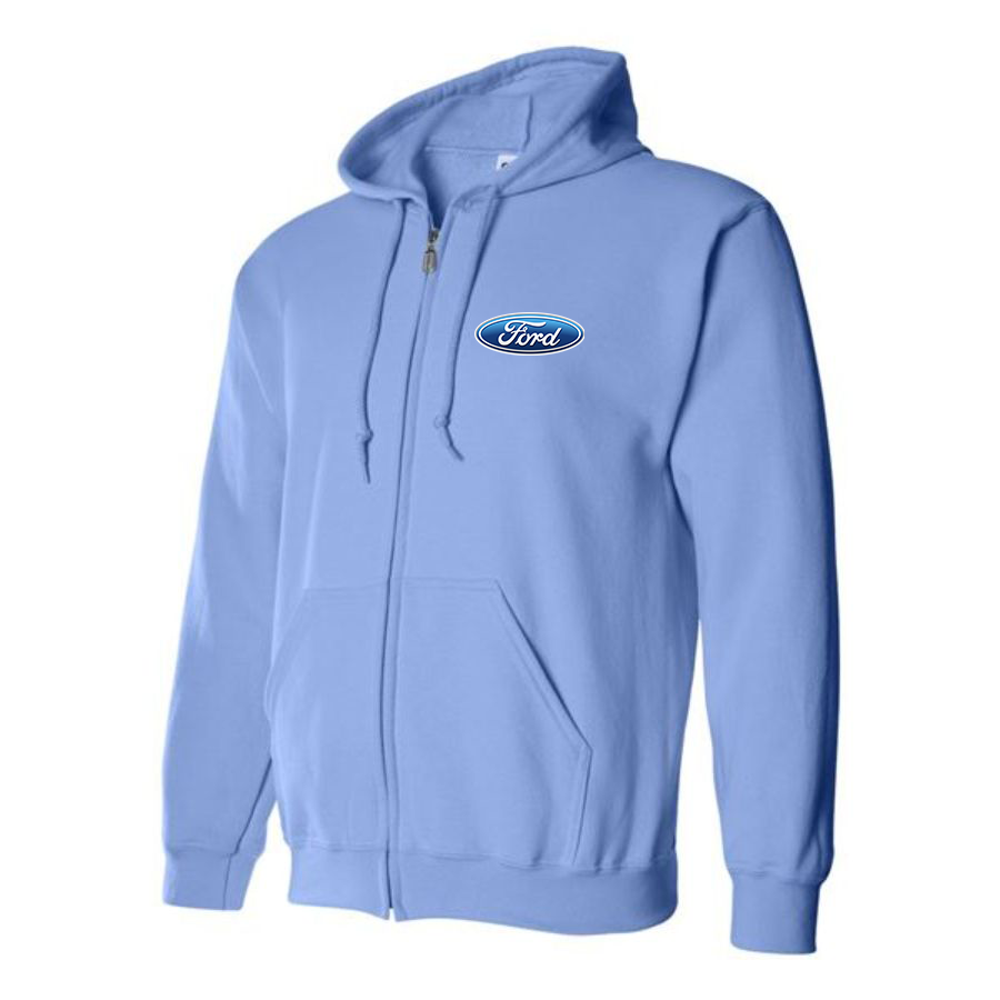 Men’s Ford Car Zipper Hoodie