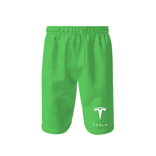 Men’s Tesla Motorsports Car Athletic Fleece Shorts