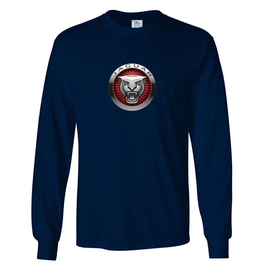 Men’s Jaguar Motorsport Car Long Sleeve T-Shirt