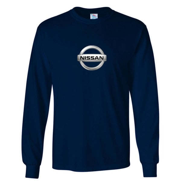 Men’s Nissan Motorsport Car Long Sleeve T-Shirt