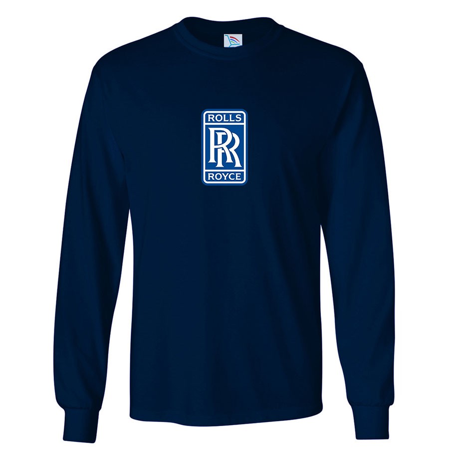 Men’s Rolls Royce Motorsport Car Long Sleeve T-Shirt