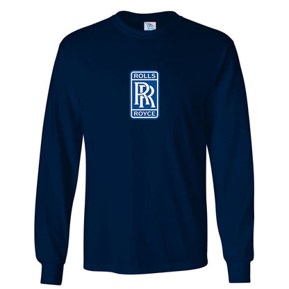 Men’s Rolls Royce Motorsport Car Long Sleeve T-Shirt