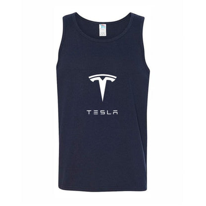 Men’s Tesla Motorsports Car Tank Top