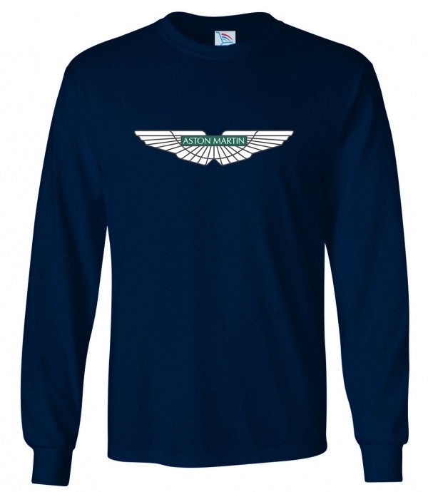 Men's Aston Martin Motorsports Car Long Sleeve T-Shirt