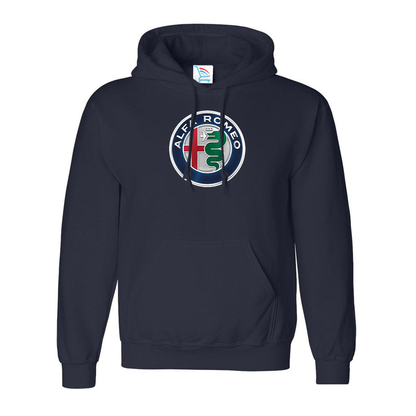 Men's Alfa Romeo Car Pullover Hoodie