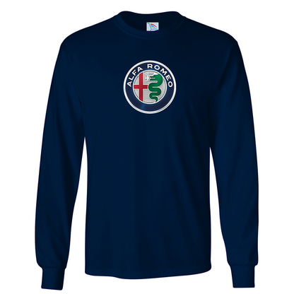 Men's Alfa Romeo Car Long Sleeve T-Shirt