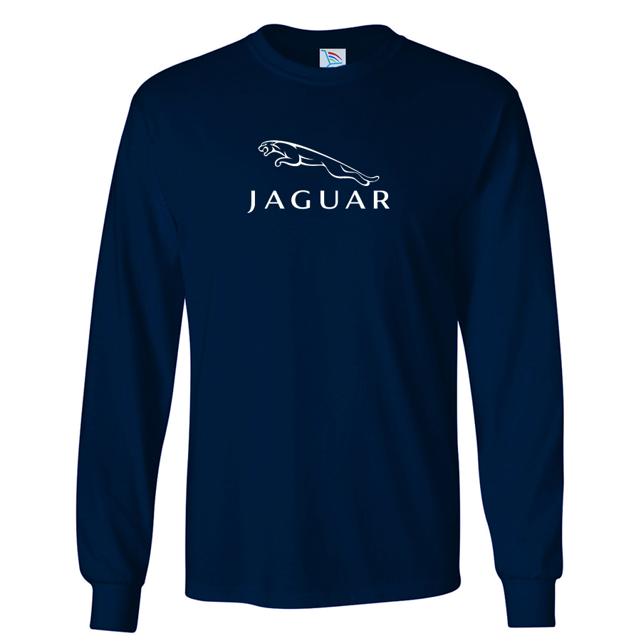 Men’s Jaguar Symbol Car Long Sleeve T-Shirt