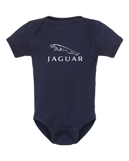 Jaguar Symbol Car Baby Romper Onesie