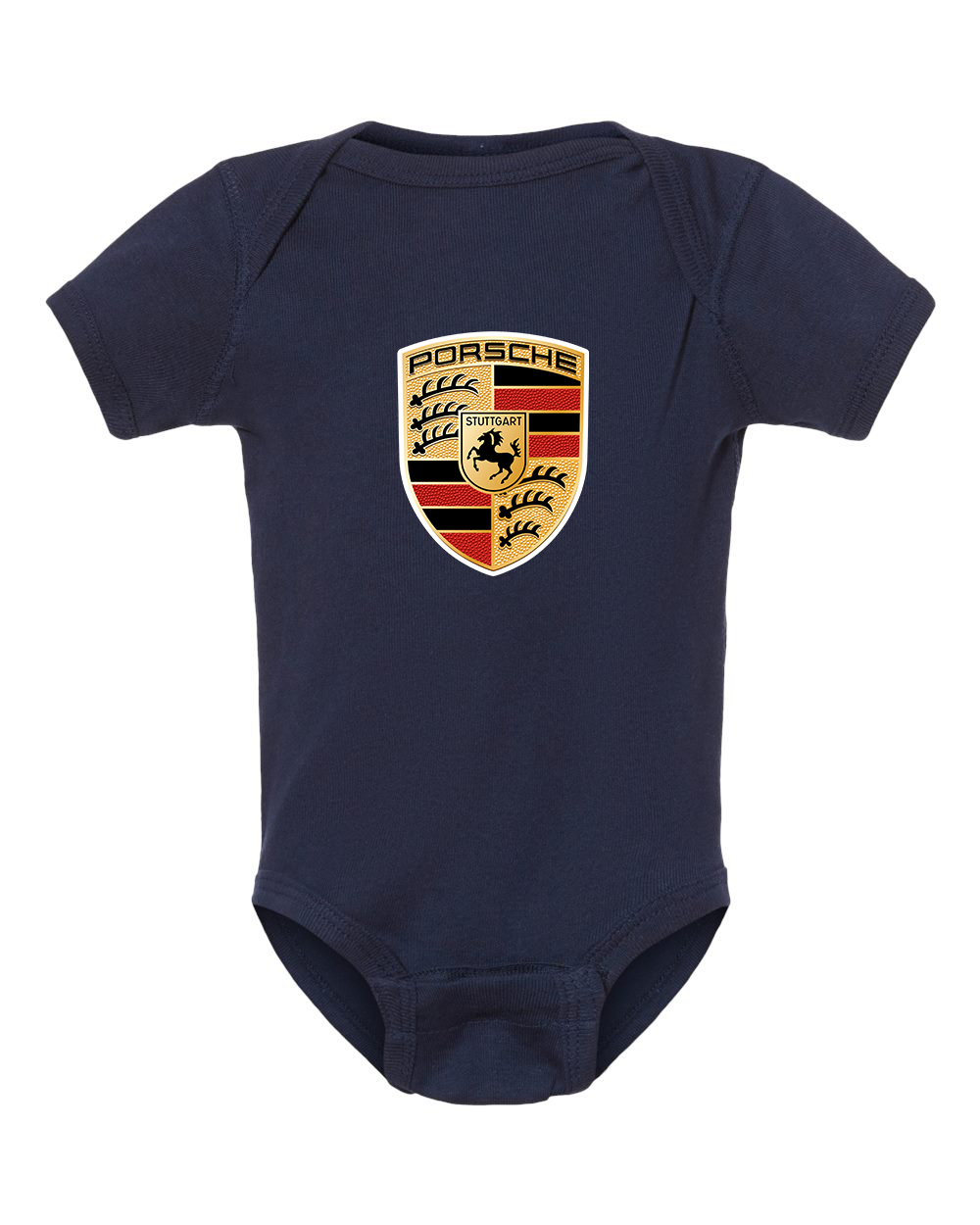 Porsche Car Baby Romper Onesie