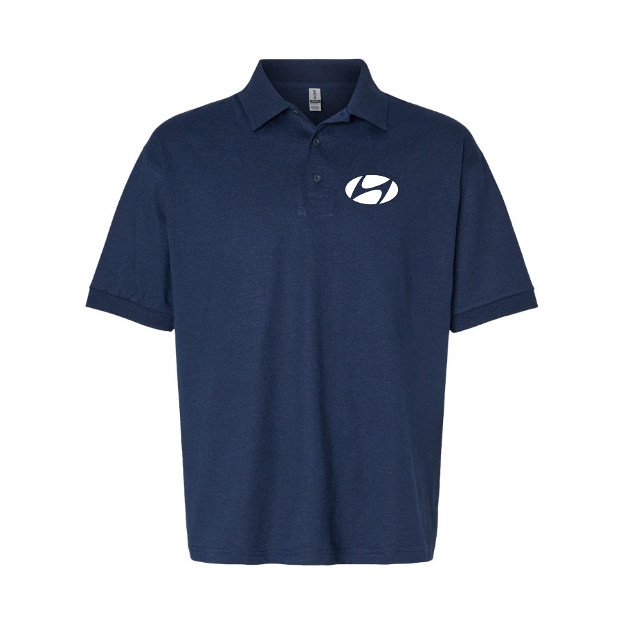 Men's Hyundai New Logo Car  Dry Blend Polo