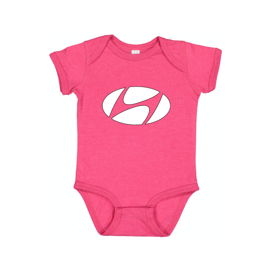 Hyundai New Logo Car  Baby Romper Onesie