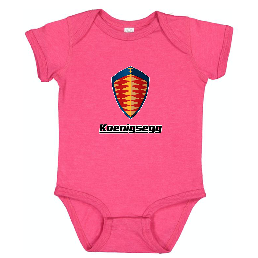 Koenigsegg Car Baby Romper Onesie