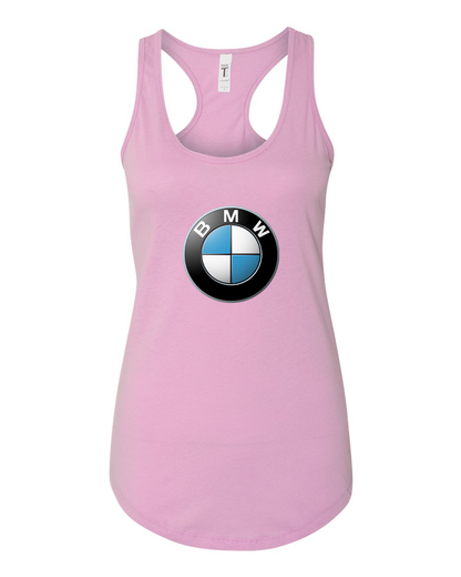 Women's BMW Motorsports Car Racerback Tank Top