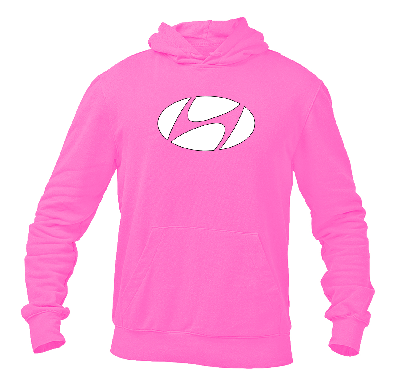 Men's Hyundai New Logo Car  Pullover Hoodie