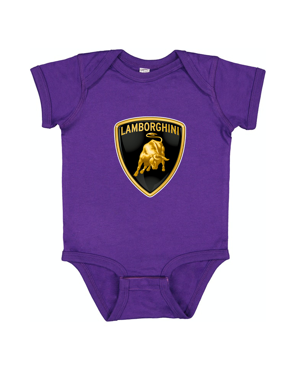 Lamborghini Car Baby Romper Onesie