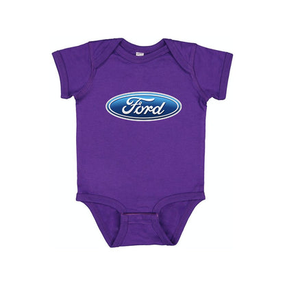 Ford Car Baby Romper Onesie