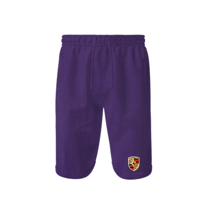 Men’s Porsche Car Athletic Fleece Shorts