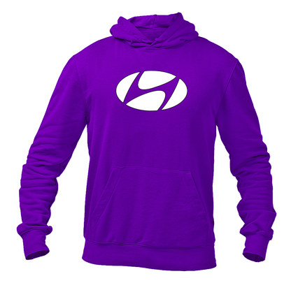 Men's Hyundai New Logo Car  Pullover Hoodie