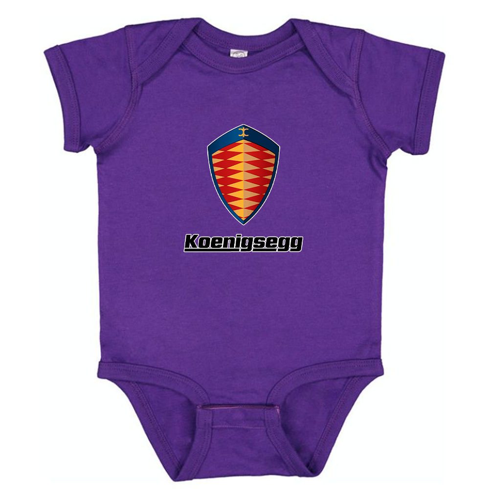 Koenigsegg Car Baby Romper Onesie