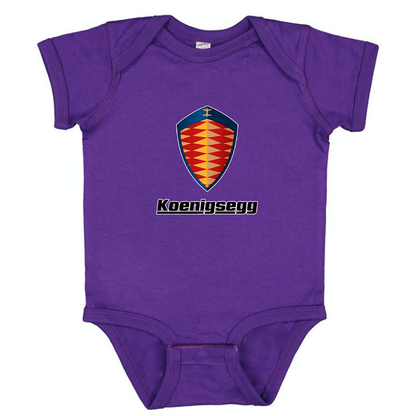 Koenigsegg Car Baby Romper Onesie