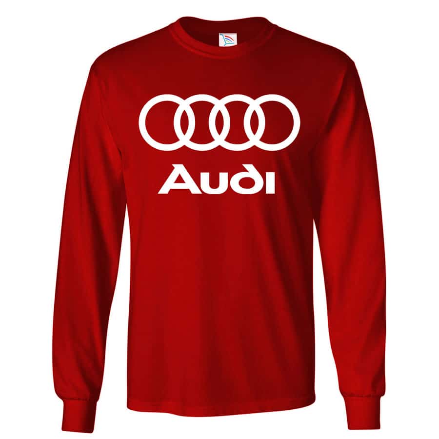 Men’s Audi Motorsports Car Long Sleeve T-Shirt