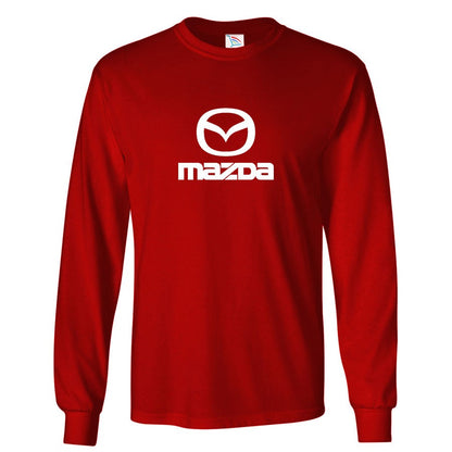 Men’s Mazda Car Long Sleeve T-Shirt