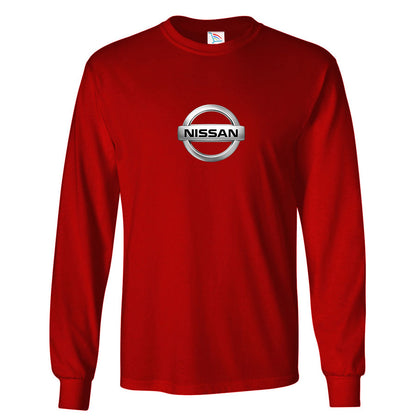 Men’s Nissan Motorsport Car Long Sleeve T-Shirt