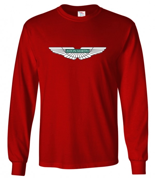 Men's Aston Martin Motorsports Car Long Sleeve T-Shirt