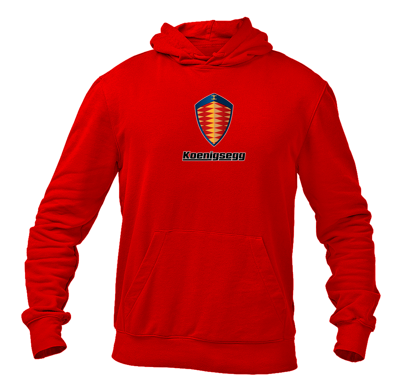 Men’s Koenigsegg Car Pullover Hoodie