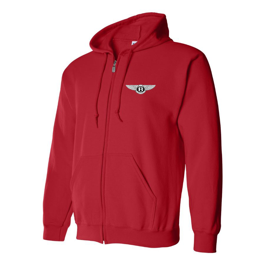 Men’s Bentley Motorsports Car Zipper Hoodie