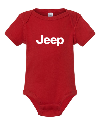 Jeep Car Baby Romper Onesie