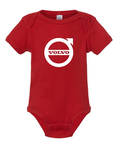 Volvo Car Baby Romper Onesie