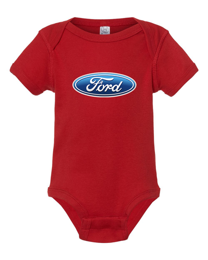 Ford Car Baby Romper Onesie