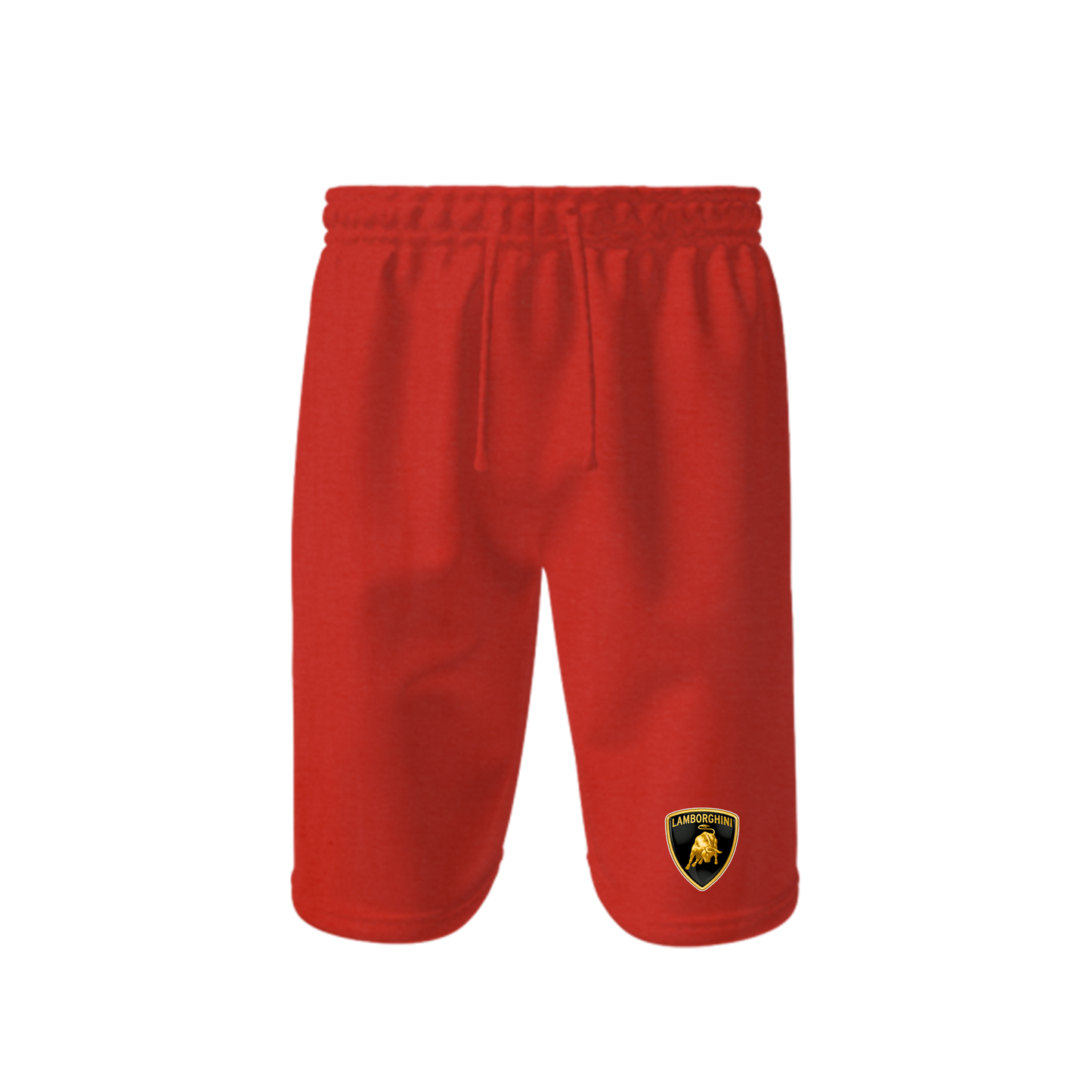 Men’s Lamborghini Car Athletic Fleece Shorts