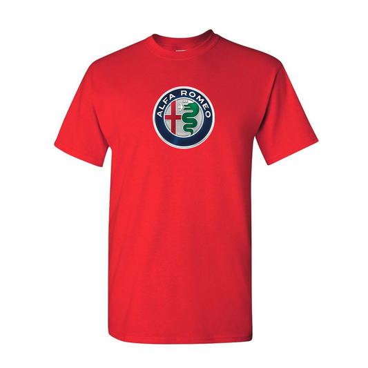 Men's Alfa Romeo Car Cotton T-Shirt