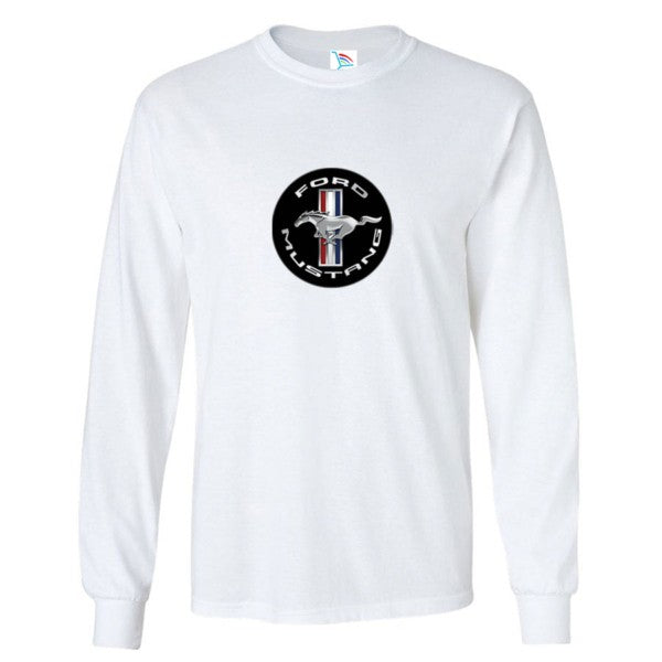 Men’s Ford Mustang Motorsport Car Long Sleeve T-Shirt