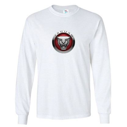 Men’s Jaguar Motorsport Car Long Sleeve T-Shirt