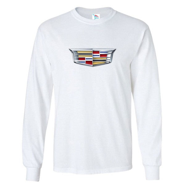 Men’s Cadillac Car Long Sleeve T-Shirt