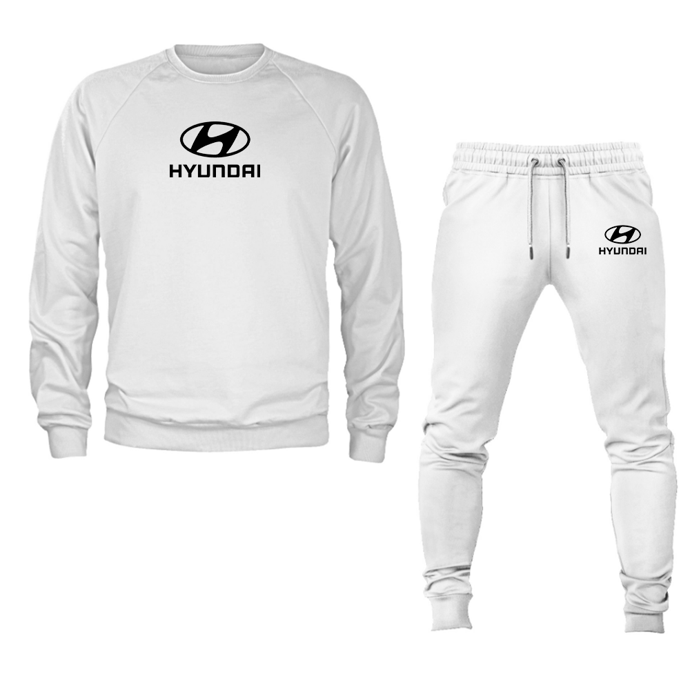 Men’s Hyundai Car Crewneck Sweatshirt Joggers Suit